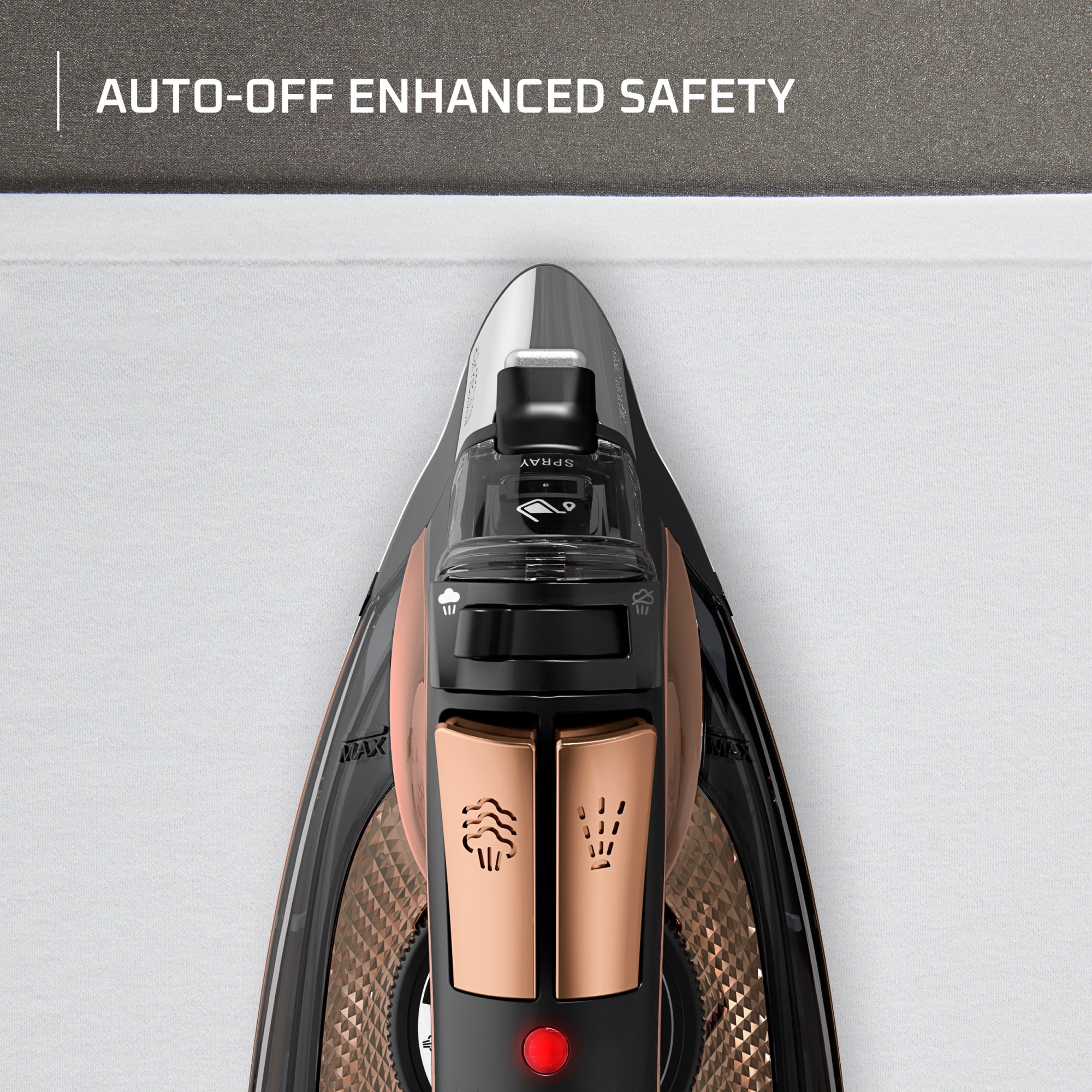 Performance Cordreel Steam Iron, Powerful Steam & Retractable Cord