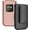 Rose Gold, variant on Case with Clip for Nokia 2720 V Flip Phone, Nakedcellphone [Black] Snap-On Hard Shell Cover with [Rotating/Ratchet] Belt Hip Holster Holder for Verizon TA-1295