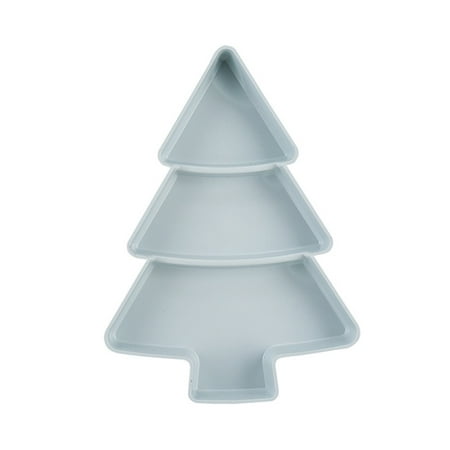 

XIUH Christmas Tree Dried Fruit Tray Snacks Candy Tray Melon Dried Fruit Box Lazy Snack Box D