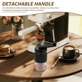 thumbnail image 3 of Jetcloudlive Manual Coffee Grinder with Ceramic Burr, 35 Adjustable Settings, 30g Beans & 80ml Powder, Detachable Handle for Espresso, French Press, Camping, 3 of 10