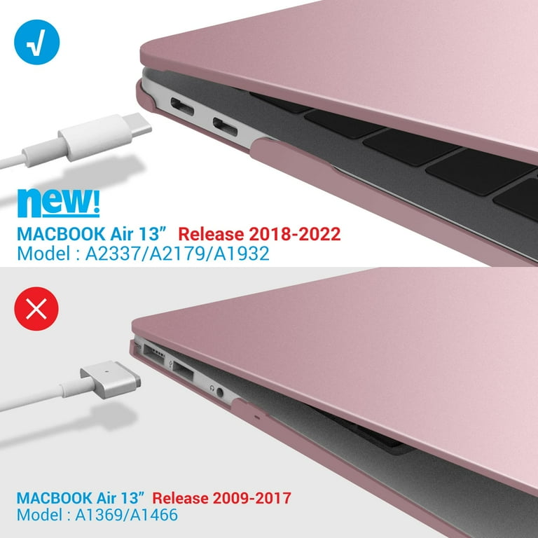 Apple MacBook Air M1ローズゴールド(カバー有) Amazon.com: UPPERCASE Premium Palm Rest Protector Skin Cover Set