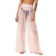 thumbnail image 2 of Pantalones de playa de gasa ligeros para mujer con protección solar, pantalones anchos de estilo bohemio estampados, blusa para mujer, 2 of 7