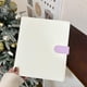 thumbnail image 3 of A5 Binder Photocard Holder Photo Album Cards Storage White & Green, 3 of 5