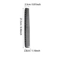 thumbnail image 3 of Professional Hair Cutting Comb Fine Tooth - Ultra Thin Barber Stylist Comb for Precision Trimming, Hairstylist Salon Essentials, Includes 1 Comb (Black), 3 of 8