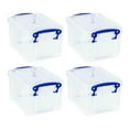 thumbnail image 1 of Really Useful Box Contenant de Rangement 1,6 L avec Couvercle à Pression et Poignée à Loquet à Pince, 1 of 7