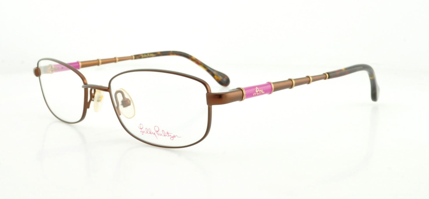 LILLY PULITZER Eyeglasses TEEKI Brown 49MM