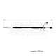 thumbnail image 2 of Cable Chicote Acelerador CAHSA Compatible Con Nissan Tsuru Iii 1.6L 1994 1995 1996 Tapa Roja, 2 of 6