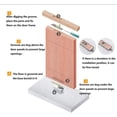 thumbnail image 5 of BR Bisagras giratorias ocultas ajustables para puertas giratorias de alta resistencia - Capacidad de carga 150 kg, 5 of 5