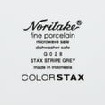 thumbnail image 7 of Noritake ColorStax Stripe Grey Set of 4 Stax Deep Plates, 7 of 7