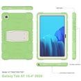 thumbnail image 4 of Galaxy Tab A7 SM-T500 T505 T507 10.4-inch Case,Dteck Shockproof Rubber 3-Layer Protection Case for Samsung Galaxy Tab A7 10.4" 2020 Hybrid Armor Kickstand Protector Cover,Matchagreen, 4 of 7
