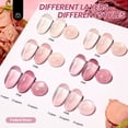 thumbnail image 2 of Set de esmaltes de uñas en gel Beetles Jelly Gel, 6 colores, para mujer, 2 of 7