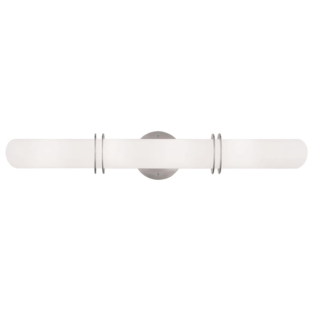 Livex Lighting 1904-91 Pelham 4-Light Bath Light, Brushed Nickel