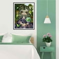 thumbnail image 4 of Cuadros Decorativos 11CT completo punto de cruz Big Eye Doll estampado DIY impreso bordado Kits hechos a mano JShteea Nuevos Originales, 4 of 9