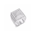 thumbnail image 1 of Anillo de moda para hombre, anillos personalizados, joyería, accesorio de vestir para boda, club nocturno, Bar, fiesta, trabajo diario Ropa, zapatos y accesorios Miscelánea Color Acero talla 7 Sonducket AP015111-08, 1 of 6