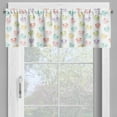 thumbnail image 4 of Ambesonne Cartoon Valance & Curtain, Funny Panda Bears Artwork, 55"x45", Multicolor, 4 of 6