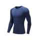 thumbnail image 1 of Camisetas deportivas Prolriy para hombre, camiseta de compresión térmica de forro polar de secado rápido y alta elasticidad para fitness, camisetas para hombre BM, 1 of 6