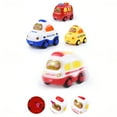 thumbnail image 4 of BESTSKY Baby Toy Car Children Inertia Car Boy Toy Fire Truck Ambulance Taxi with Sound And Light Effect, 4 of 7