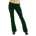 thumbnail image 2 of Vivian's Fashions Yoga Pants - Extra Long, Misses Size (Green, XXS), 2 of 3