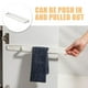 thumbnail image 3 of Toallero autoadhesivo sin taladro, gancho adhesivo para colgar toallas de mano, toallero moderno, toallero de baño blanco, 3 of 8
