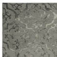 thumbnail image 6 of SAFAVIEH Dip Dye Saffron Damask Wool Area Rug, Grey, 5' x 8', 6 of 7