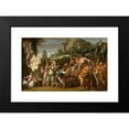 thumbnail image 2 of Nicolaes Moeyaert 14x11 Black Modern Framed Museum Art Print Titled - The Triumph of Bacchus (1624), 2 of 5