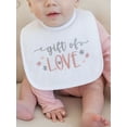thumbnail image 5 of Neat Solutions Infant Girl Thank Heaven 4 Pack Bib, 5 of 8
