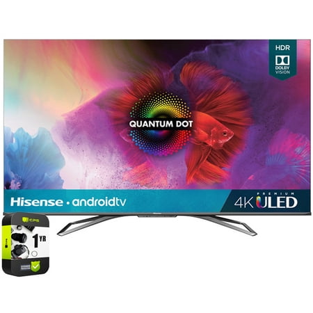 Hisense 55H9G 55 inch H9G Quantum 4K ULED Smart TV 2020 Bundle with 1 Year Extended Protection Plan