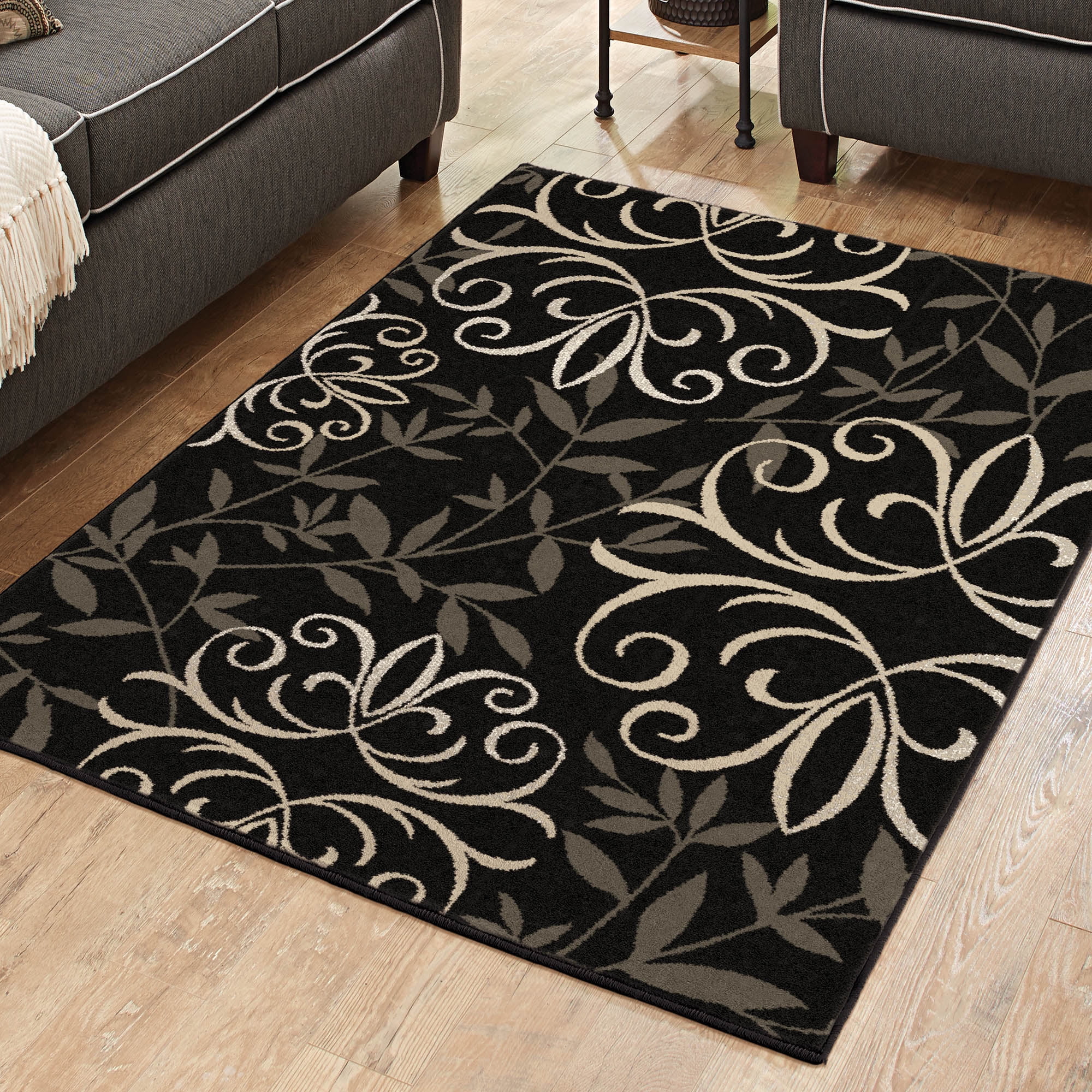 Better Homes and Gardens Iron Fleur Area Rug or Runner