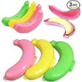 thumbnail image 1 of 3Pcs Banana Case, Cute Banana Protector Storage Box, Portable Banana Holder for Lunch Boxes, BPA-Free Fruit Container for Outdoor Travel (3 Colors), 1 of 5