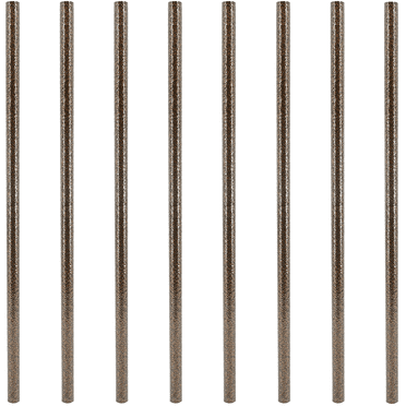 Myard Classic Hollow round Aluminum Balusters for Deck Railing Porch (26" (25Pk), Hammered Bronze)