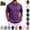 Dark Purple, variant on Mfakffe Polo Shirts for Men Casual Short Sleeve Collared Golf T Shirts