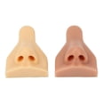 thumbnail image 4 of 2 modelos de nariz 3D de alta simulación de silicona suave para practicar suturas y exhibir joyas., 4 of 14