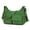 Style B - Green, variant on Crossbody Bag for Women Multi Pockets Messenger Shoulder Handbag Trendy Zipper Satchel Purse Nylon Water-resistant Lightweight Casual Travel Bags, Khaki