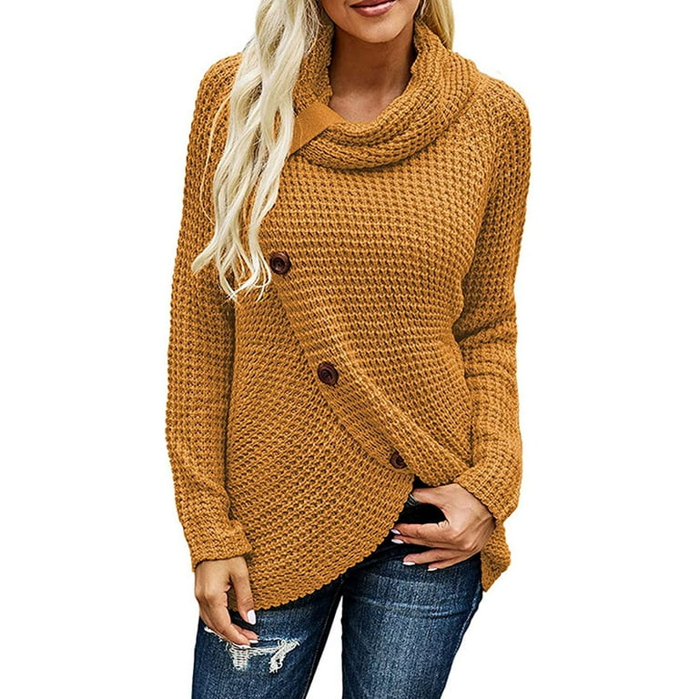 Cowl shop neck knitwear