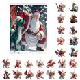 thumbnail image 1 of Adornos Navideños 2D Para El Hogar Calendario De Adviento Para Las Fiestas Navideñas De 2025 Adornos Navideños 2D Para El Árbol De Navidad Adornos Navideños Para El Árbol De Navidad (24 Unidades) Ac, 1 of 8