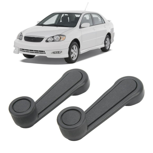 Window Crank Winder Handles, Window Crank Door Handle Widely Applicable Versatile Design ABS 6926004020 for MR2 1985 To 1989