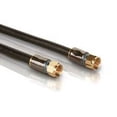 thumbnail image 1 of Dbyles Cable 15ft RG6 3000mhz Coaxial Cable F Type Connector 18AWG 75Ohm CL2 Black, 1 of 1