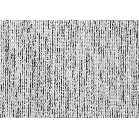 Ahgly Company Indoor Rectangle Abstract Gray Contemporary Area Rugs, 2' x 4'