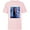 Soft Pink, variant on Disney Wish Asha Character Poster Image and Movie Logo - Short Sleeve T-Shirt for Kids - Customized-White