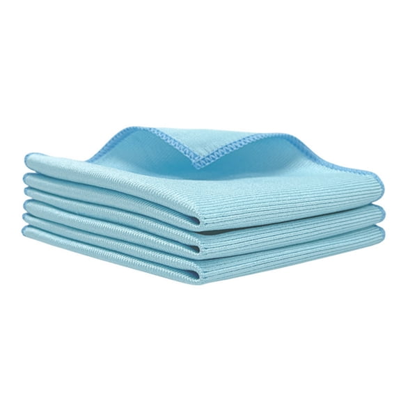 SIYTUAU 2 Pack Glass Cleaning Cloths Microfiber Polishing Towels For Windows Mirrors Streak Free Lint Free Highly Absorbent 11.81 X 11.81 Inch Polyester Kitchen Car Furniture Cleaning Rag