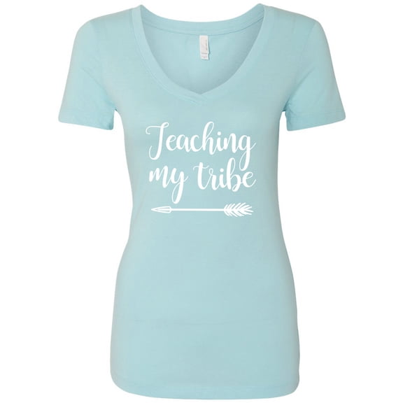 Teaching My Tribe Womens V-Neck Tee