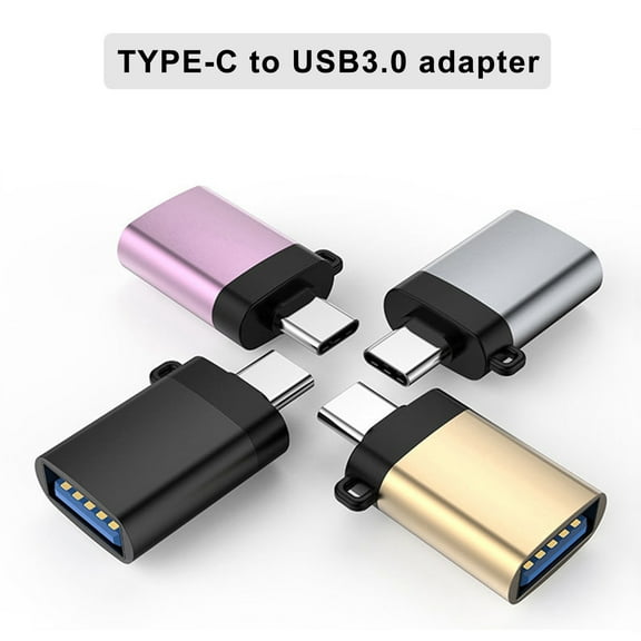 Mini OTG USB 3.0 to Type-C Charging Cable Adapter for Phone/Tablet,Silver