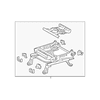 Genuine OE Toyota Frame Assembly - 71110-0C100