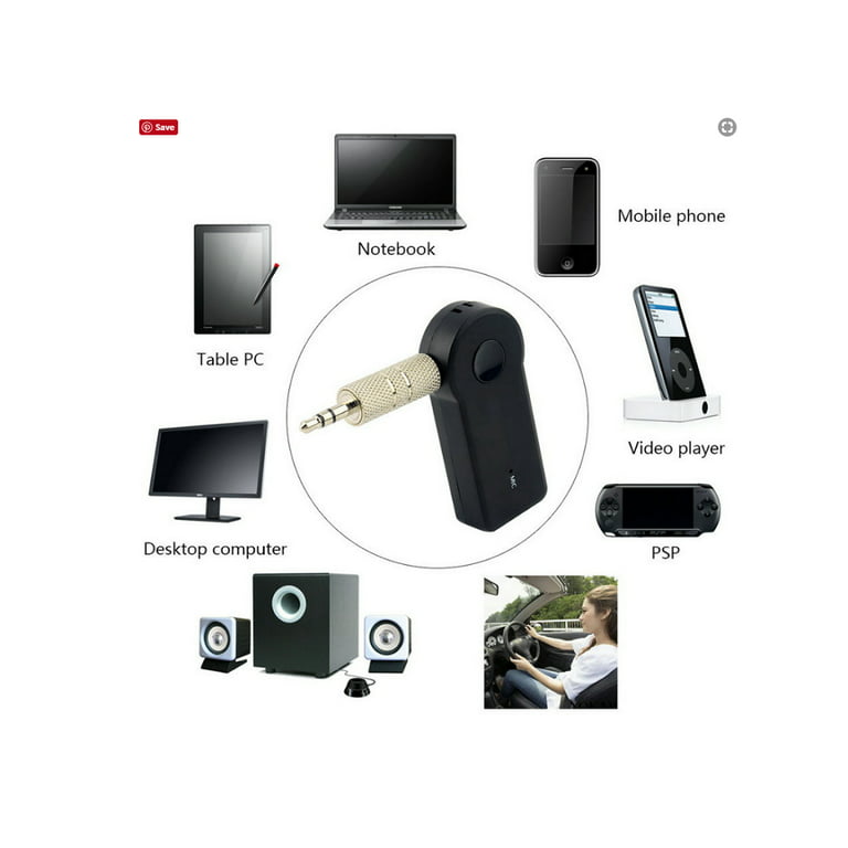 Mini Wireless Bluetooth Receiver Car Bluetooth AUX 3.5mm Music Bluetooth  Audio Receiver Handsfree Call Car Transmitter Auto Adapter
