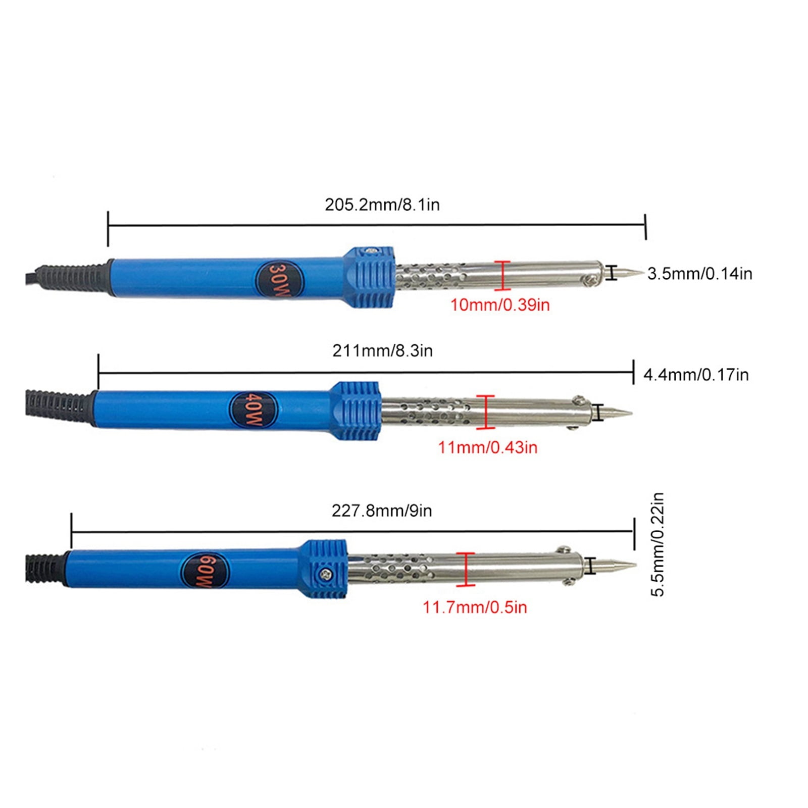 60W Soldering Iron,Adjustable Temperature Electric Solder Iron Rework Station Heat Pencil Welding Equipment Repair Hand Tool,welding Tools