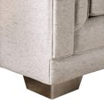thumbnail image 3 of Juno 2pc Sofa Loveseat Set, Light Gray, Gold Chenille, 6 Accent Pillow, 3 of 3