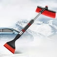 thumbnail image 2 of 3-in-1 Snow Shovel, Retractable Ice Scraper with Brush for Car Windshield, Extendable Snow Removal Tool for Roof and Car Window, 2 of 6