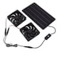 thumbnail image 5 of Ventilador doble con energía Solar de 20W, Kit de ventilador de Panel Solar de ahorro de energía eficiente de 12V con interruptor para invernadero RV, hogar de mascotas, 5 of 8