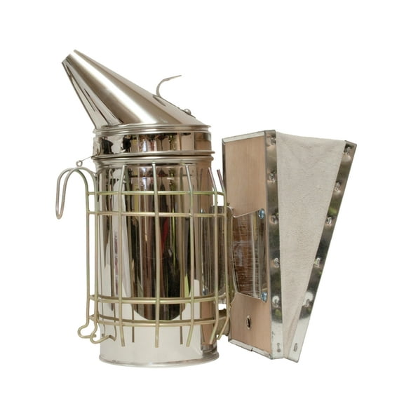Harvest Lane Honey Stainless Steel Beekeeping Smoker SMK3-101