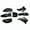 A, variant on Applies to Plastic Kit Fender Farings For TTR110 TTR125 Pit Dirt Bike Off Road Motorcycle Fit For Kayo CS110